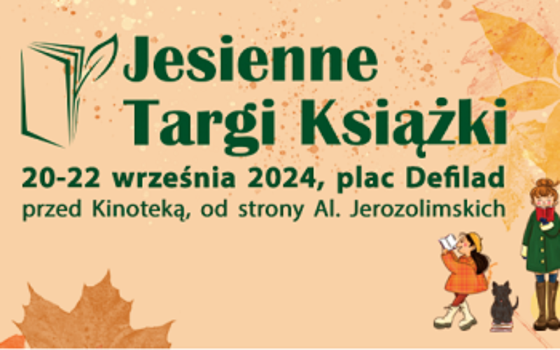 W piątek ruszają Jesienne Targi Książki