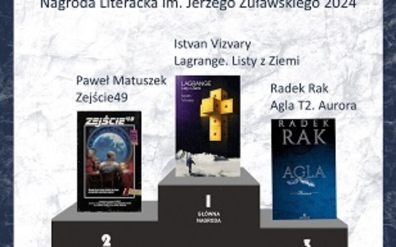 Poznaliśmy Laureatów Nagrody Literackiej im. Jerzego Żuławskiego 2024