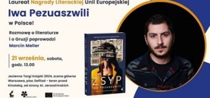 Iwa Pesuaszwili – laureat Literackiej Nagrody Unii Europejskiej w Polsce