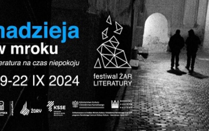 Rusza festiwal Żar Literatury 2024