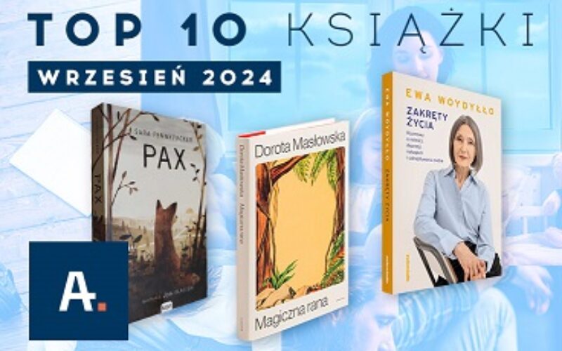 TOP 10 książek w Ateneum – wrzesień 2024