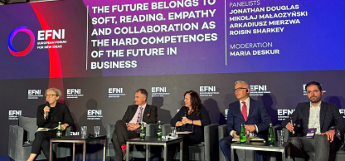 Międzynarodowe spotkanie Literacy for Democracy & Business na EFNI – wspieranie czytelnictwa jako narzędzie rozwoju firm i wspierania demokracji