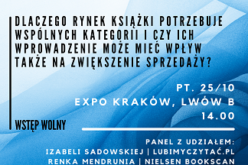 Czy rynek książki potrzebuje wspólnej taksonomii? Zaproszenie do Krakowa