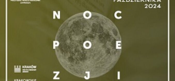 Kraków zaprasza na tegoroczną edycję Nocy Poezji