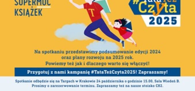 TataTeżCzyta na Targach Książki w Krakowie