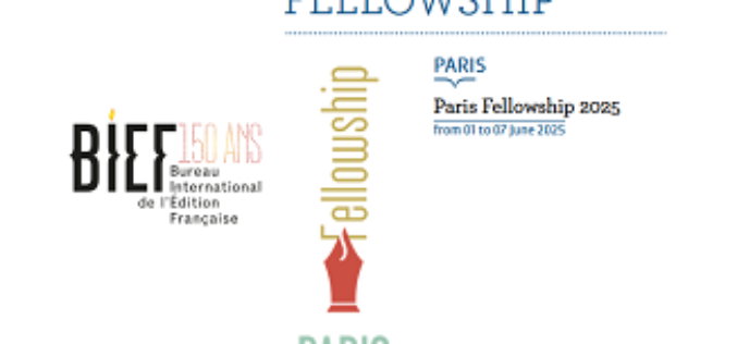 Paris Fellowship 2025 – zaproszenie dla profesjonalistów z branży wydawniczej