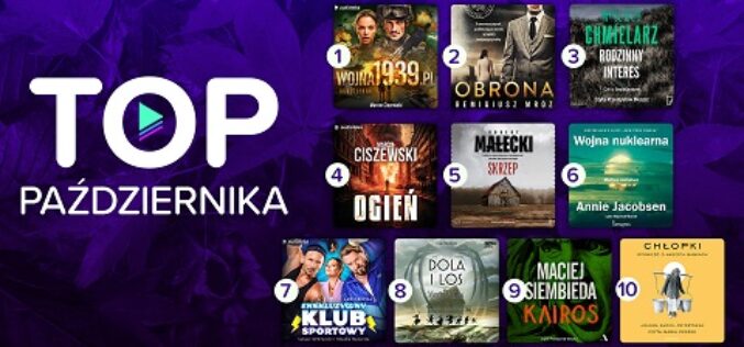 Październikowe TOP 10 Audioteki