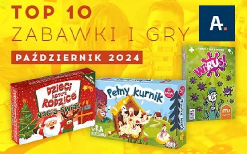 TOP 10 gier i zabawek w Ateneum – październik 2024