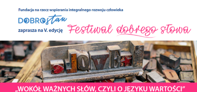 Festiwal Dobrego Słowa już po raz piąty w Poznaniu!