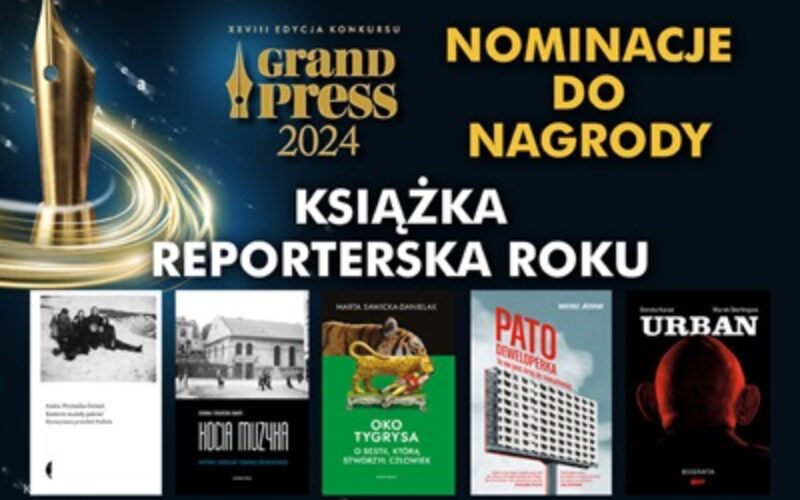 Finaliści Konkursu Książka Reporterska Roku
