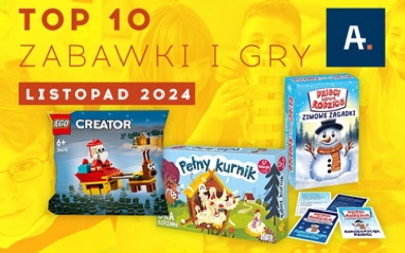 TOP 10 gier i zabawek w Ateneum – listopad 2024