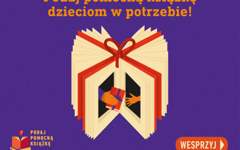 Podaj Pomocną Książkę – świąteczna kampania Fundacji Powszechnego Czytania