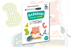 Bazgraki piszą po śladzie. Literki – nowość od Kapitana Nauki
