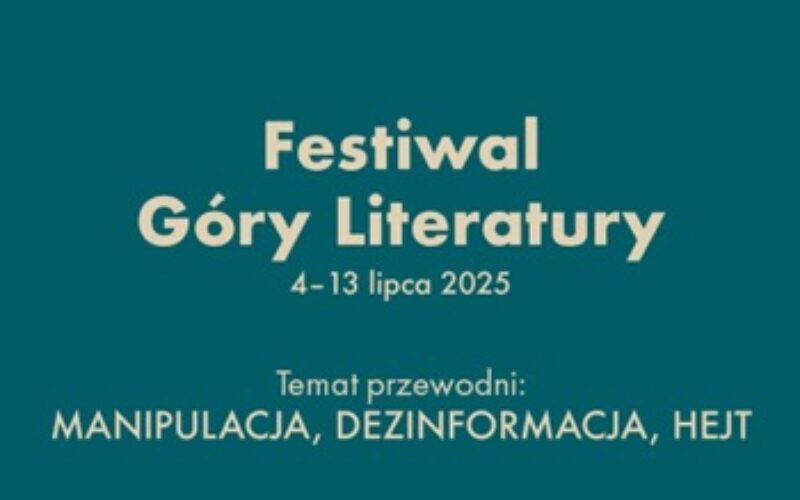 Festiwal Góry Literatury 2025
