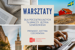 Zaproszenie na warsztaty dla początkujących tłumaczy literatury szwedzkiej