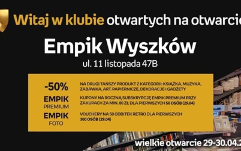 Nowy Empik w Wyszkowie