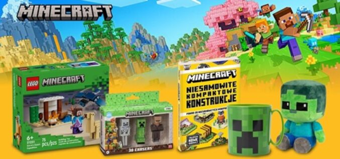 Minecraftowe szaleństwo trwa! Gadżety z gry hitem w Empiku po premierze filmu