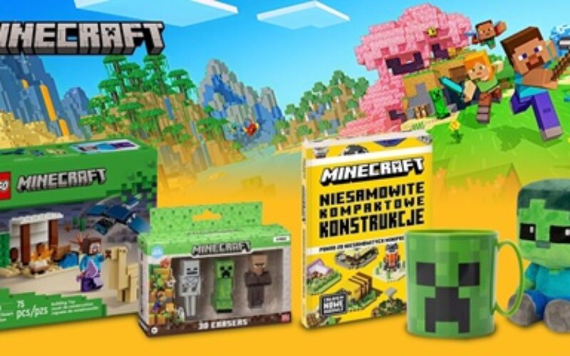 Minecraftowe szaleństwo trwa! Gadżety z gry hitem w Empiku po premierze filmu