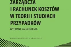 Wojciech Sadkowski, Rachunkowość zarządcza