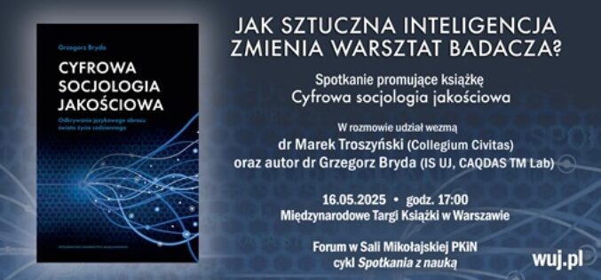 Jak sztuczna inteligencja zmienia warsztat badacza? Zaproszenie na spotkanie