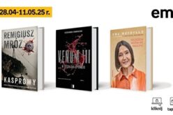 Książkowe listy bestsellerów w Empiku za okres od 28 kwietnia do 11 maja