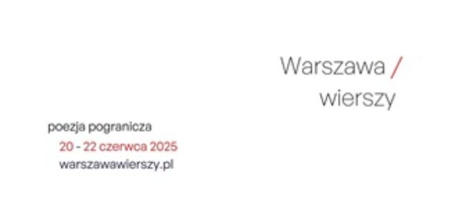 Festiwal Poetycki „Warszawa Wierszy”