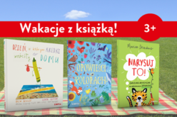 Wakacje z książką – wydawnictwo Kropka poleca książki dla dzieci 3 plus