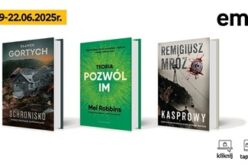 Książkowe listy bestsellerów w Empiku za okres od 9 do 22 czerwca
