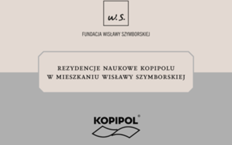 Rozstrzygnięcie Konkursu Rezydencji Naukowych KOPIPOLu