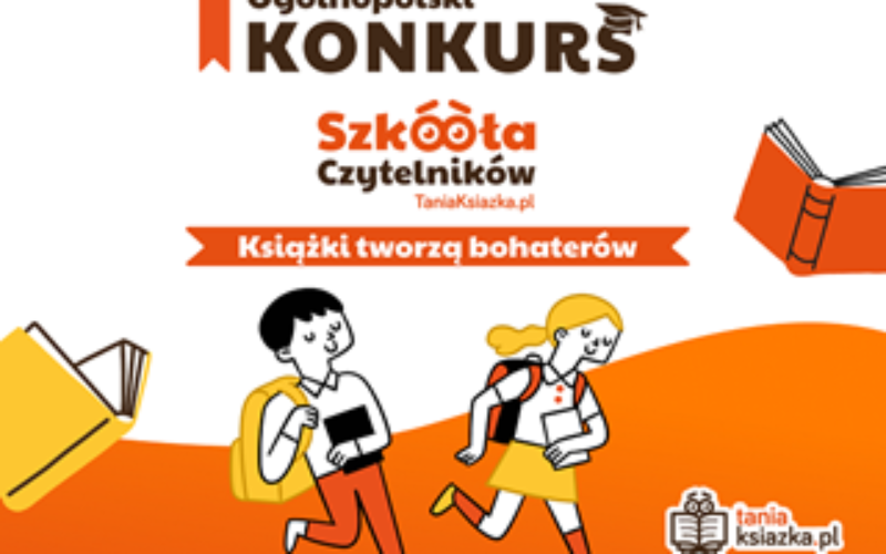 Znamy laureatów konkursu „Szkoła Czytelników 2025”