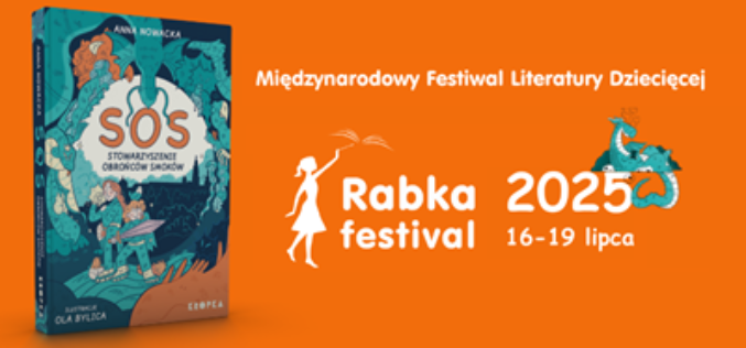 „SOS. Stowarzyszenie Obrońców Smoków” na Międzynarodowym Festiwalu Literatury Dziecięcej w Rabce!