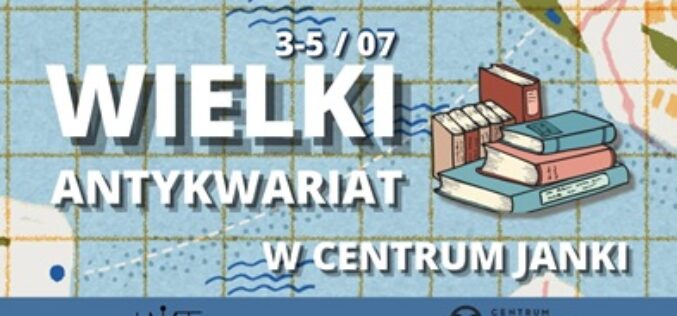 Targi książek i winyli WIELKI ANTYKWARIAT W CENTRUM JANKI