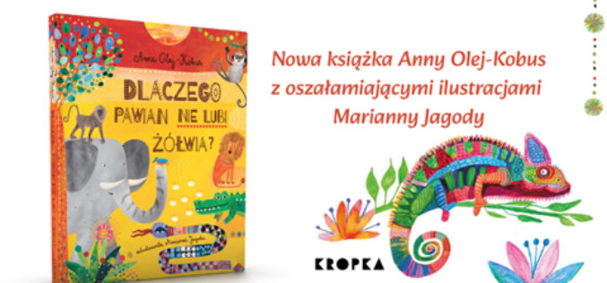Dlaczego hipopotam robi miny, a struś patrzy z wysoka? Odpowiedzi znajdziesz w tej książce!