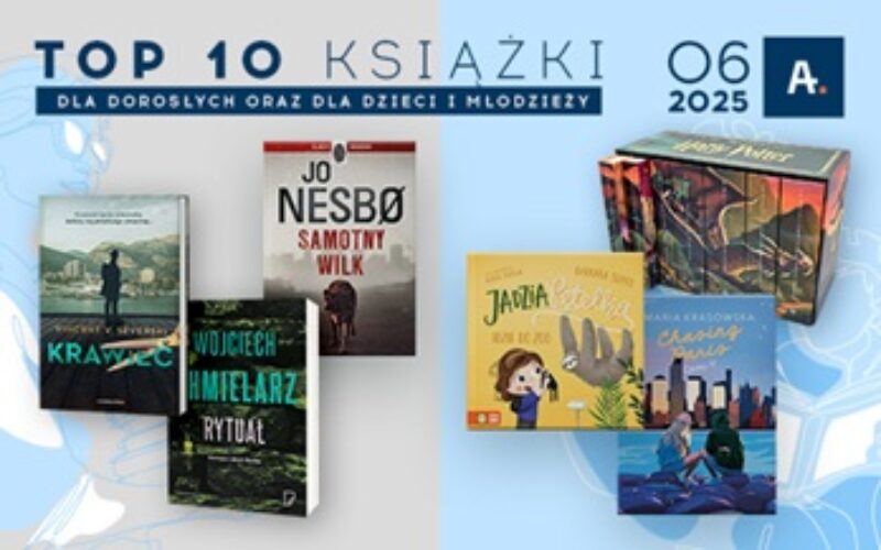 TOP 10 książek w Ateneum – czerwiec 2025