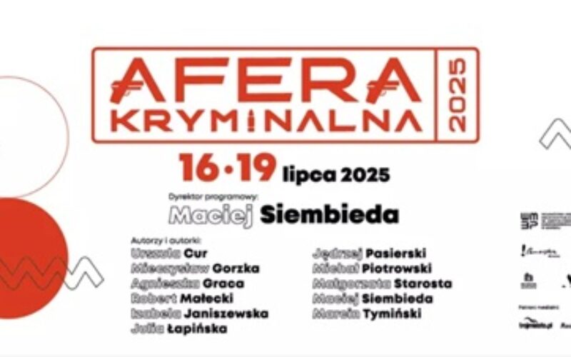 Festiwal Afera Kryminalna po raz czternasty
