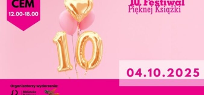 Festiwal Pięknej Książki już po raz dziesiąty