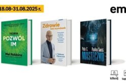 Książkowe listy bestsellerów w Empiku za okres od 18 do 31 sierpnia