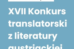 Konkurs translatorski z literatury austriackiej
