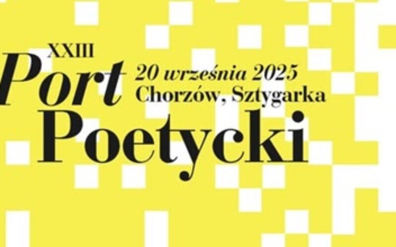 Port Poetycki w Chorzowie 2025