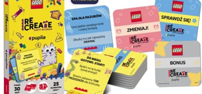 Nowe propozycje z bestsellerowej serii LEGO® Recreate. Karty Wyzwań