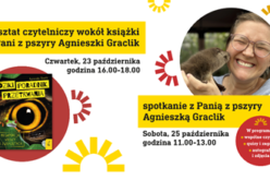 Dwa wydarzenia literackie w ramach cyklu #CzytanieRządzi!