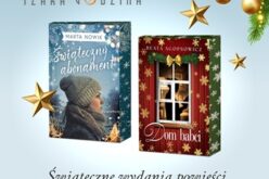KSIĄŻKI W ŚWIĄTECZNEJ OPRAWIE OD SZAREJ GODZINY