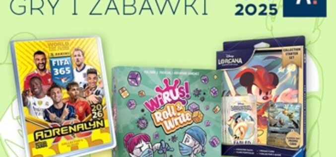 TOP 10 gier i zabawek w Ateneum – wrzesień 2025