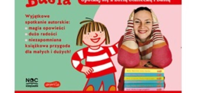 Spotkanie z Zofią Stanecką i Basią w Księgarni Korekty w ramach Nocy Księgarń
