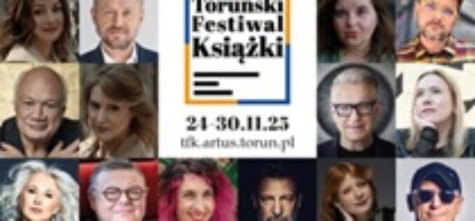 Toruński Festiwal Książki 2025 już wkrótce