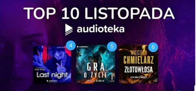 TOP 10 listopada w Audiotece