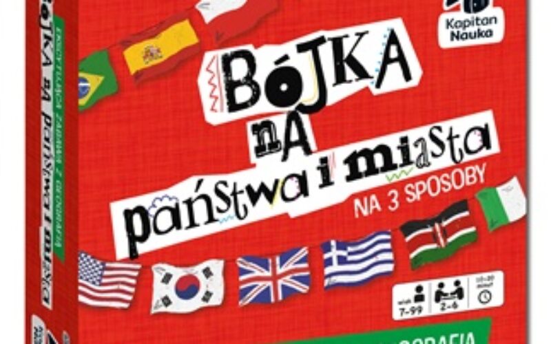 Bójka na państwa i miasta – gra geograficzna Kapitan Nauka