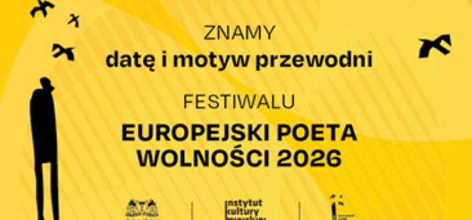 Europejski Poeta Wolności 2026