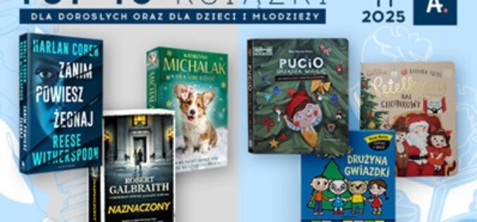 TOP 10 książek w Ateneum – listopad 2025
