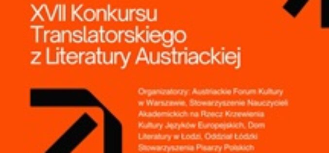 Wyniki XVII Konkursu Translatorskiego z Literatury Austriackiej